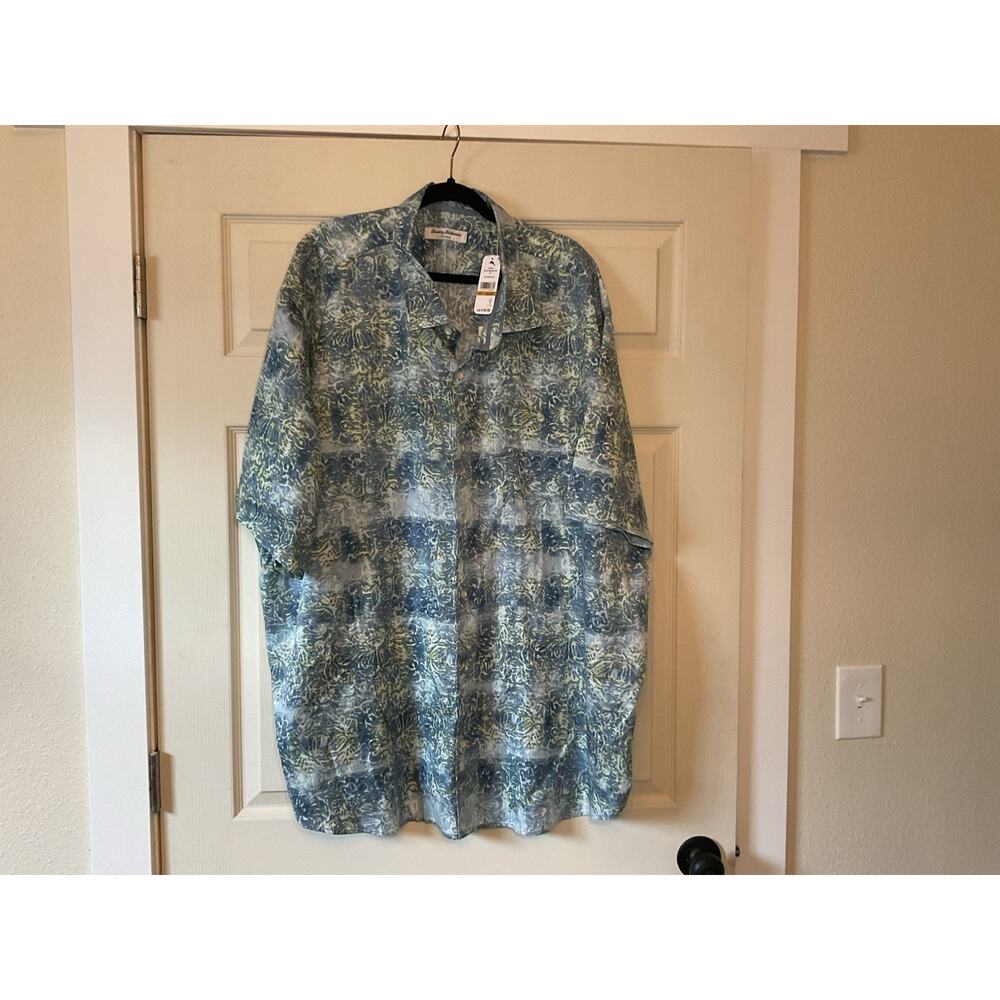Tommy Bahama Tortola Men's Short Sleeve Size 4X Button Up NWT Cruise Wear